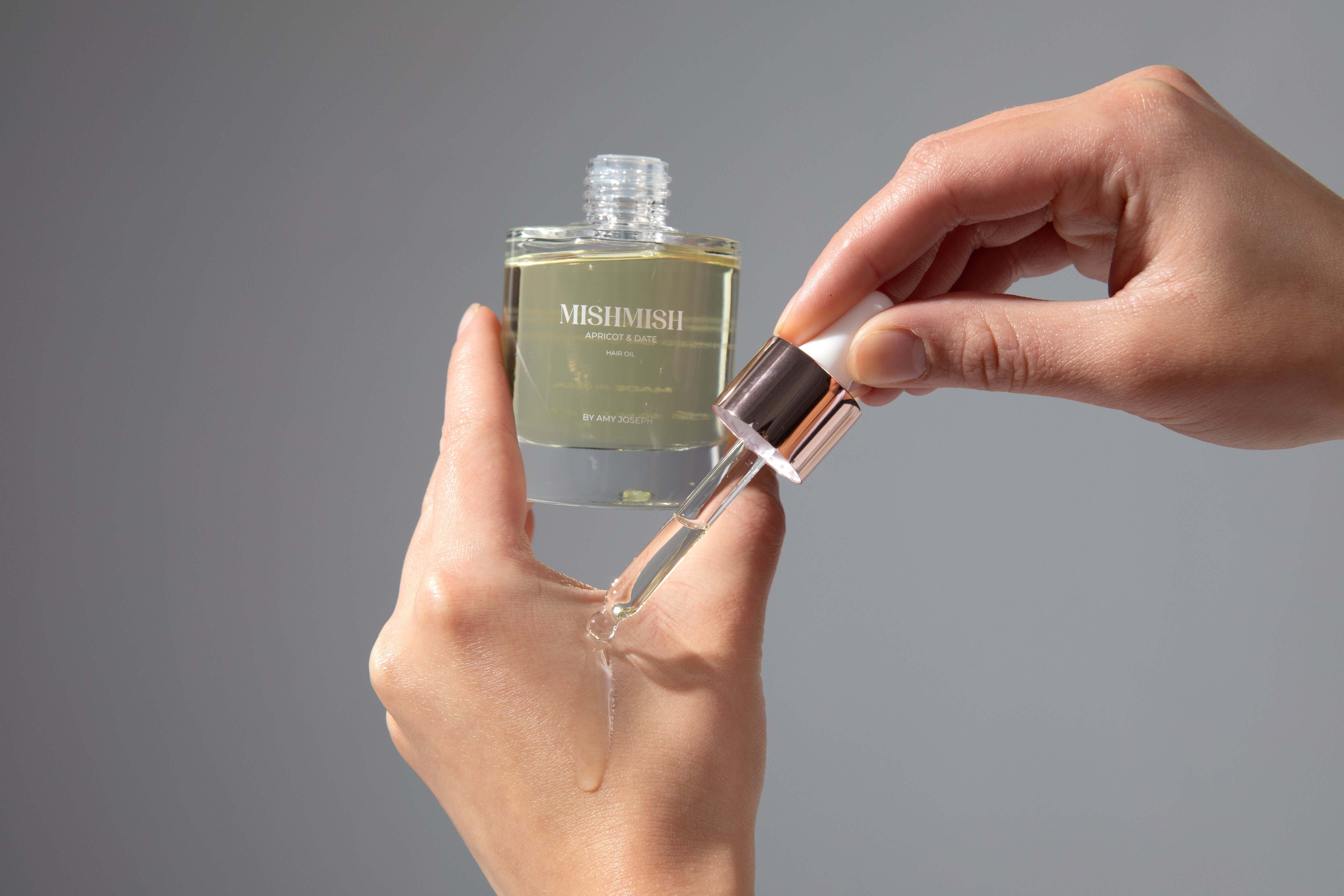 MishMish Apricot and Desert Date Hair Oil - 50ml – MishMish Beauty